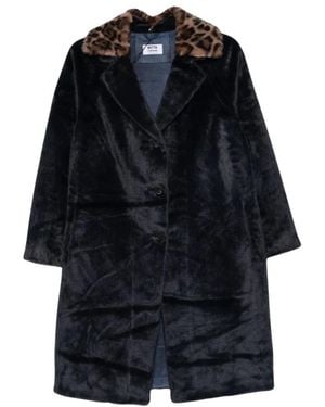 Betta Corradi Single-Breasted Coat - Zwart