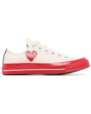 Comme des Garçons X Converse Chuck 70 Trainers - Red