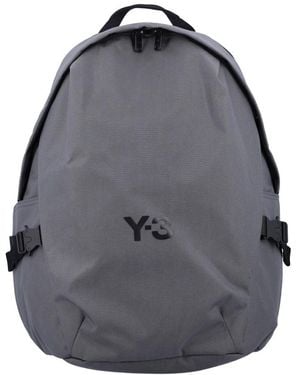 Y-3 Backpacks - Grey