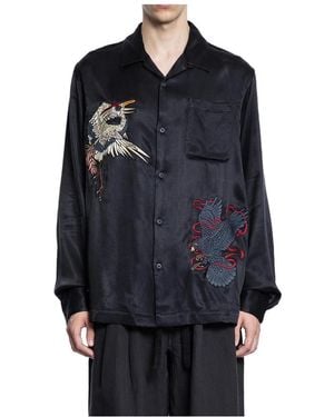 Maharishi Casual Shirts - Black