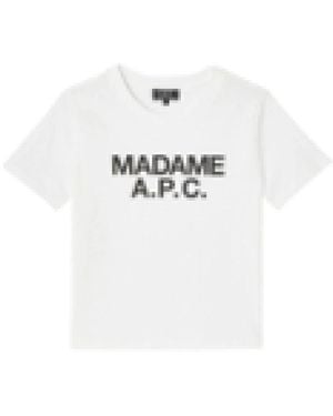 A.P.C. T-Shirts - White