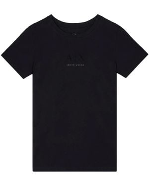 ARMANI EXCHANGE T-Shirts - Black