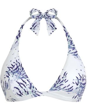 Vilebrequin Badmode ,Wit ,Halter Bikini Top - Blauw