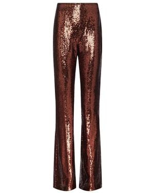 L'Agence Wide Trousers - Marron