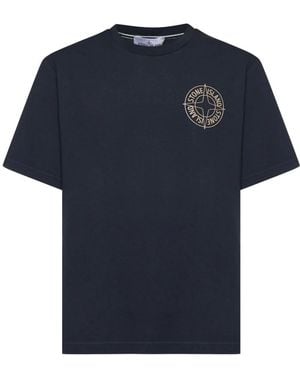Stone Island T-Hemden - Blauw