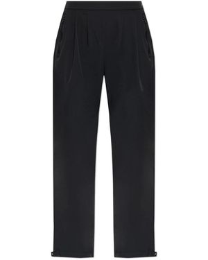 Rethinkit Studios Broeken ,Zwart ,Leer Rechtgesneden Broek - Blauw