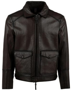 The Jack Leathers Leather Jackets - Black