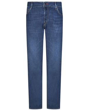 Hand Picked Slim-Fit Jeans - Blu