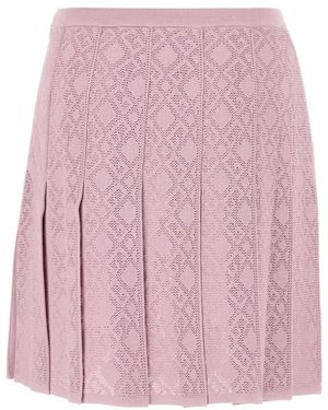 Givenchy Geplooide Rok - Roze