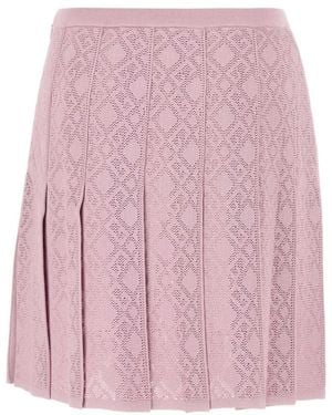Givenchy Geplooide Rok - Roze