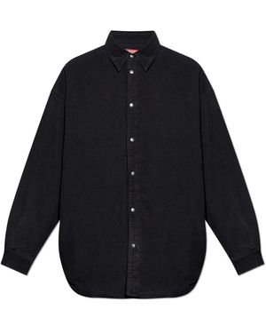 DIESEL Light Jackets - Blu