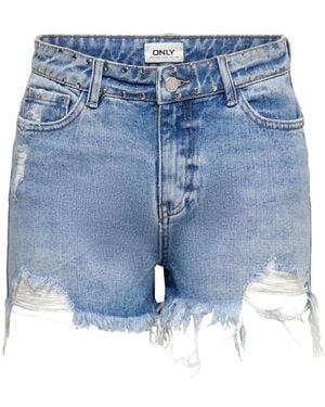 ONLY Denim Shorts - Bleu