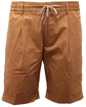 Tagliatore Casual Shorts - Marrón
