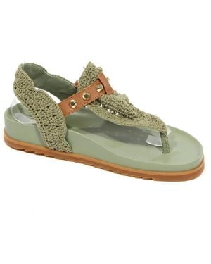 Ash Flat Sandals - Green