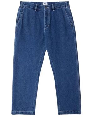 Obey Jeans ,Blauw ,Denim Timmerman Denim Werkbroek