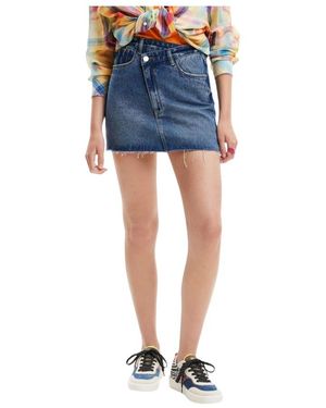 Desigual Denim Rok - Blauw