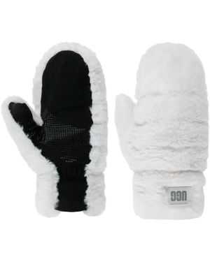 UGG Handschuhe Mit Fleece-Effekt - Schwarz