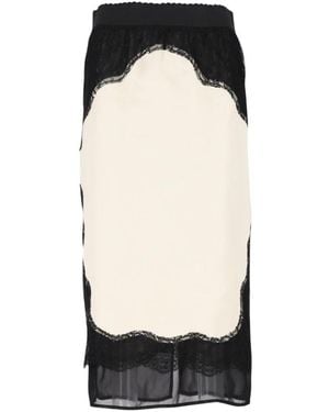 The Attico Midi Skirts - Negro