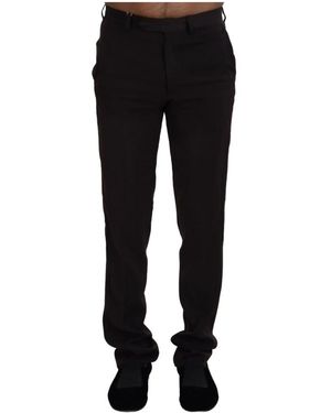 Bencivenga Slim-Fit Trousers - Negro