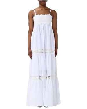Kaos Maxi Dresses - White