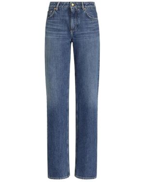Dolce & Gabbana Straight Fit Jeans - Blue