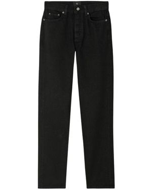 Anine Bing Straight Jeans - Black