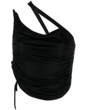 ANDREA ADAMO Sleeveless Tops - Noir
