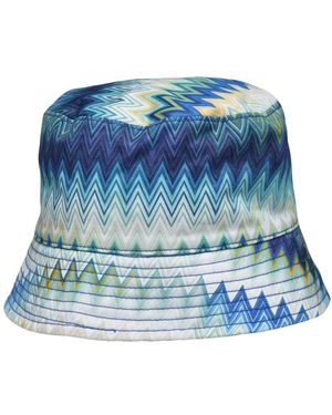 Missoni Accessoires ,Blauw ,Katoen Hats