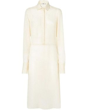 Fendi Shirt Dresses - Blanco