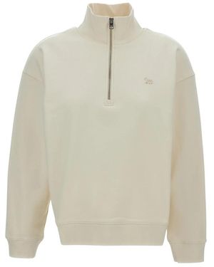 Maison Kitsuné Zip-Throughs - White
