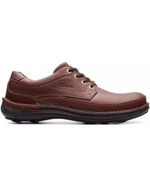 Clarks Laced Shoes - Rouge