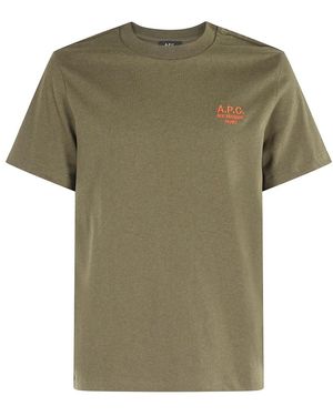 A.P.C. T-Shirts - Verde