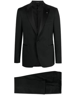 Tagliatore Single Breasted Suits - Zwart