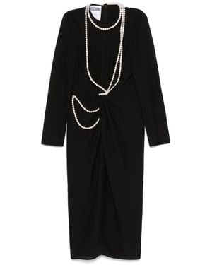 Moschino Schwarze Kleider Für Frauen
