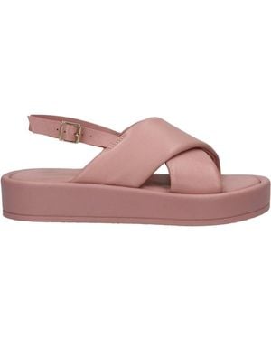 Bagatt Rosa Flache Sandalen Für Frauen - Pink