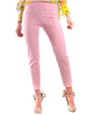Moschino Slim-Fit Trousers - Pink