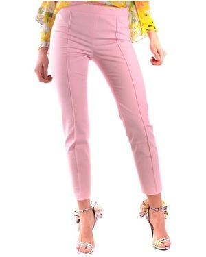 Moschino Slim-Fit Trousers - Pink