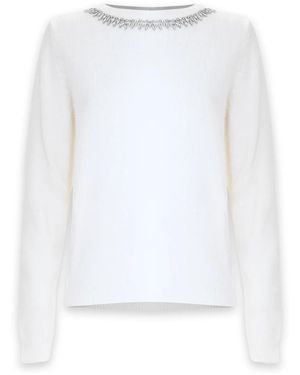 Kocca Round-Neck Knitwear - Wit
