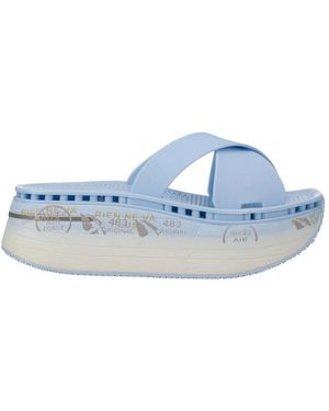 Premiata Schoenen ,Blauw ,Moura 7453
