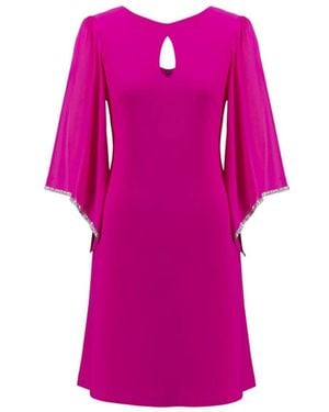Joseph Ribkoff Short Dresses - Purple