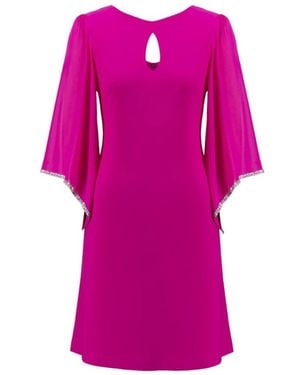 Joseph Ribkoff Short Dresses - Purple