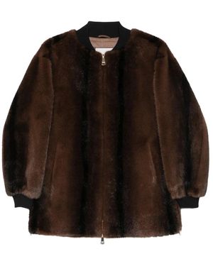 Ermanno Scervino Jassen ,Bruin ,00048 Giubbotto - Zwart