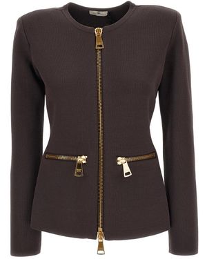 Elisabetta Franchi Blazers - Black