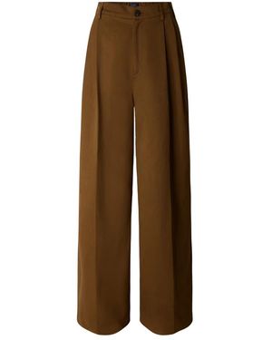 Soeur Wide Trousers - Brown