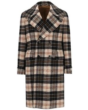 Gabriele Pasini Double-Breasted Coats - Black