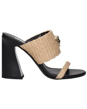 Versace Heeled Mules - Neutro