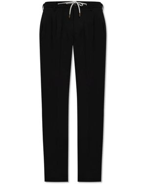Eleventy Slim-Fit Trousers - Nero