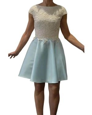 Moskada Vestido Corto Falda Vuelo Edición Limitada - Blauw