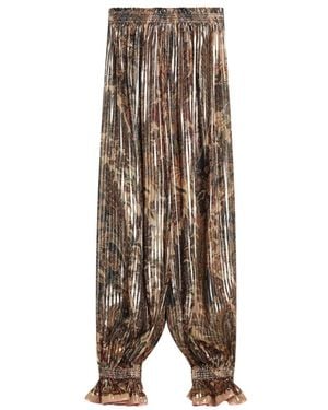 Valentino Wide Trousers - Brown