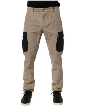 AT.P.CO Slim-Fit Trousers - Grey